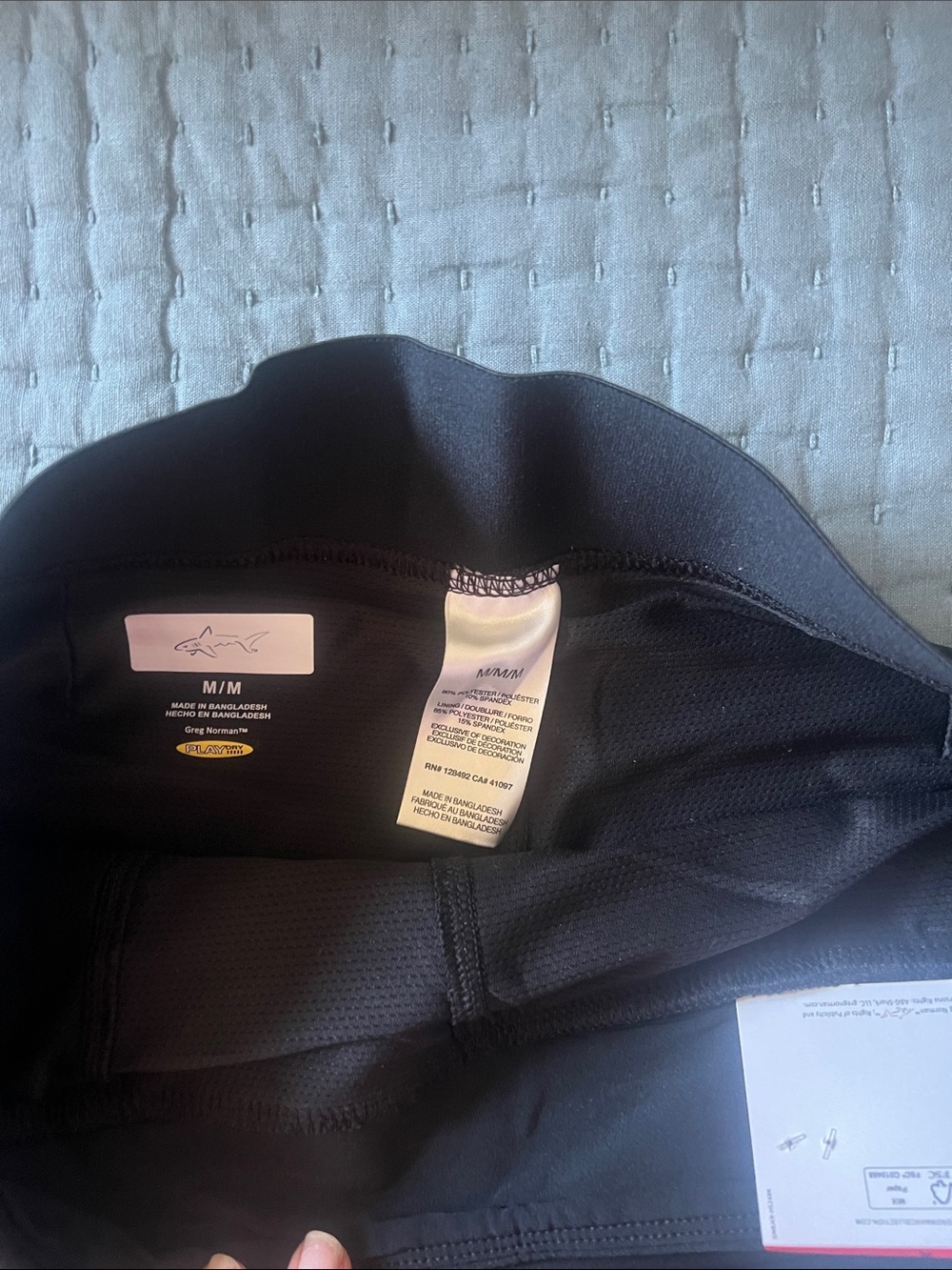 Dana Buchman Black Mini Skort with Pocket Details - Picture 4 of 7